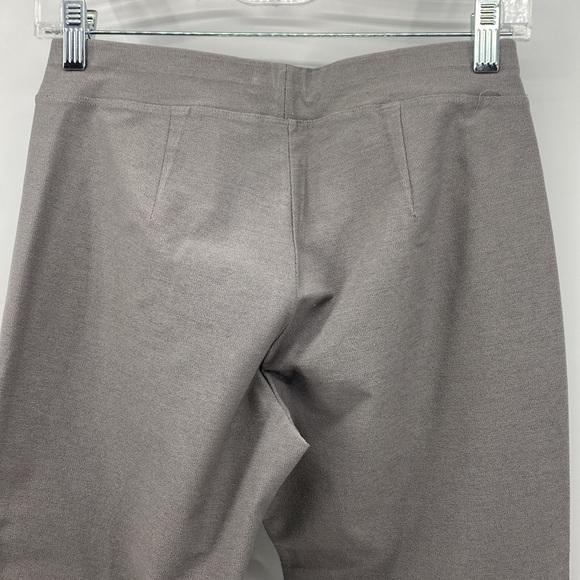 Eileen Fisher WASHABLE STRETCH CREPE PANT SLIM FIT, ANKLE LENGTH light grey - Picture 4 of 6